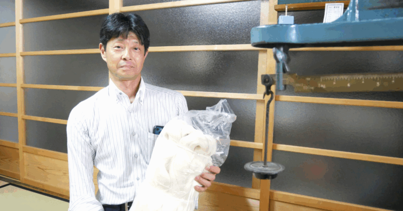 西陣織と絹糸｜糸に宿る信用　蚕光株式会社 中岡 英夫さん　西陣織に関連する職人インタビュー