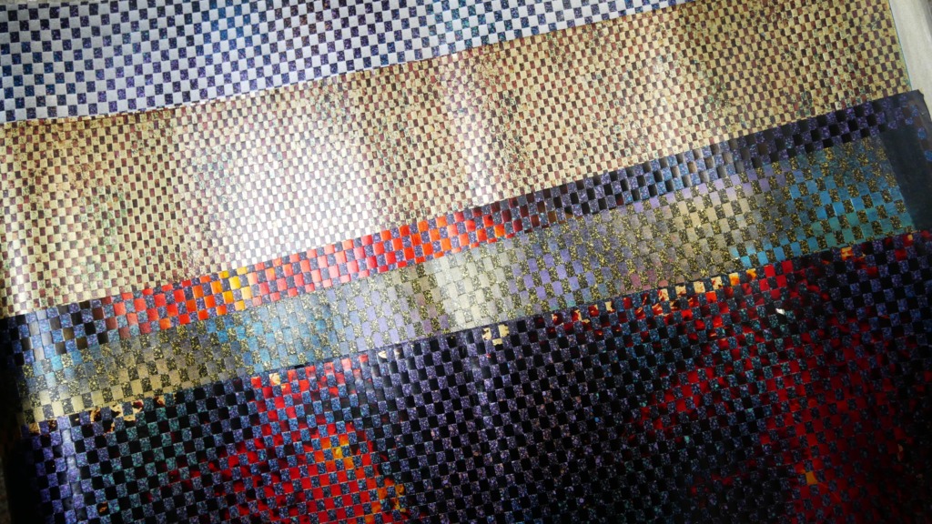 箔の山崎 模様引箔 網代 サンプル