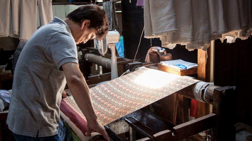 西陣織に関わる職人たち