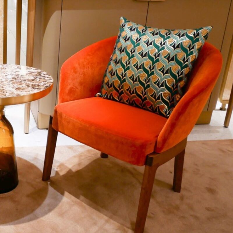 西陣織金襴のインテリア　カルティエのクッション