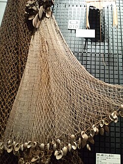 漁網　刺し網　Wikipediaより