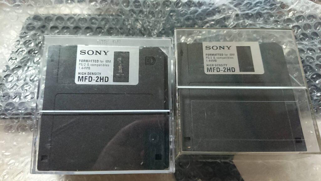 Sonyの3.5インチフロッピーディスク