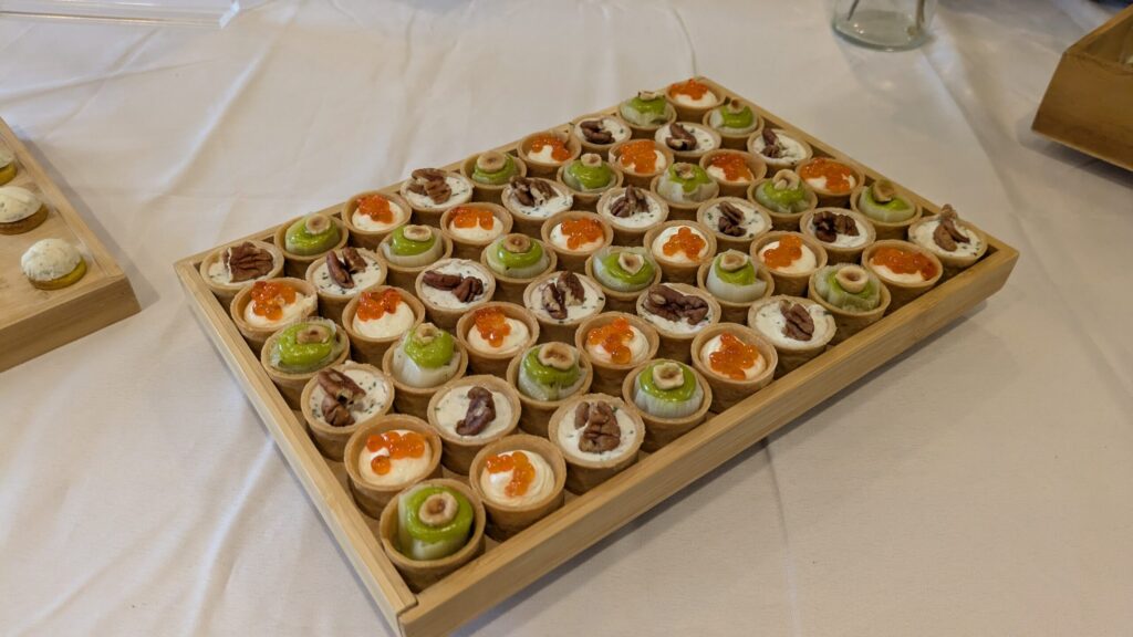 JADで頂いたアミューズ