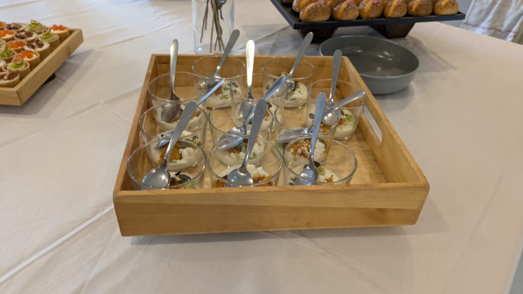 JADで頂いたアミューズ