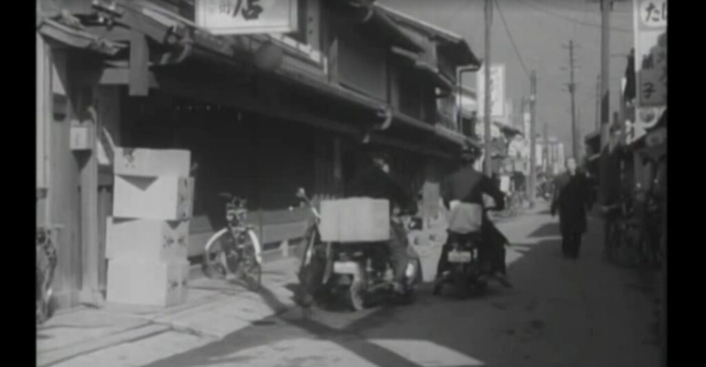 京都ニュースアーカイブ　昭和34年「織物のまち西陣」